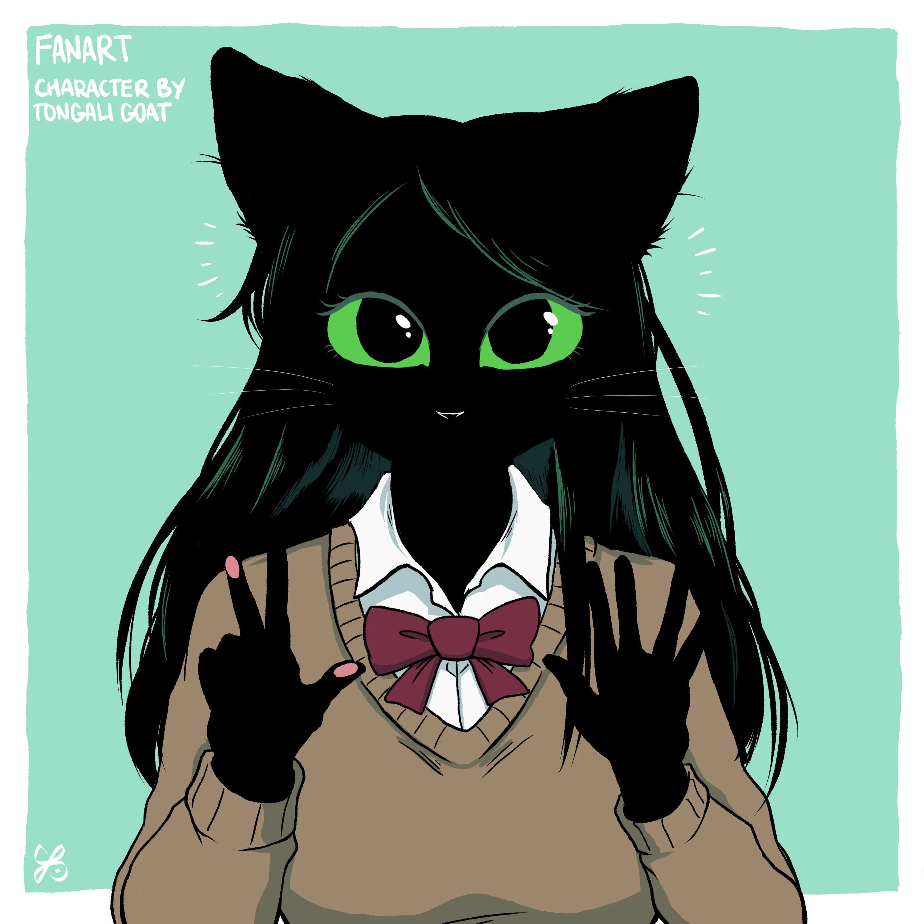 A fanart of Hijikata by TONGALI_GOAT