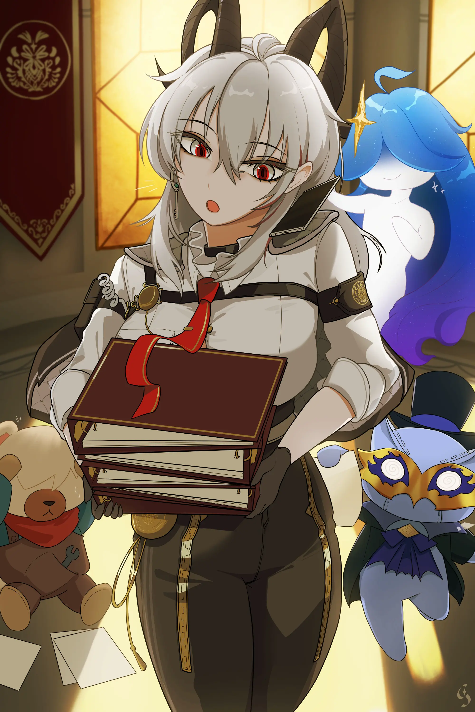 A fanart of Zani for the Wuthering Waves Fan Creation event.