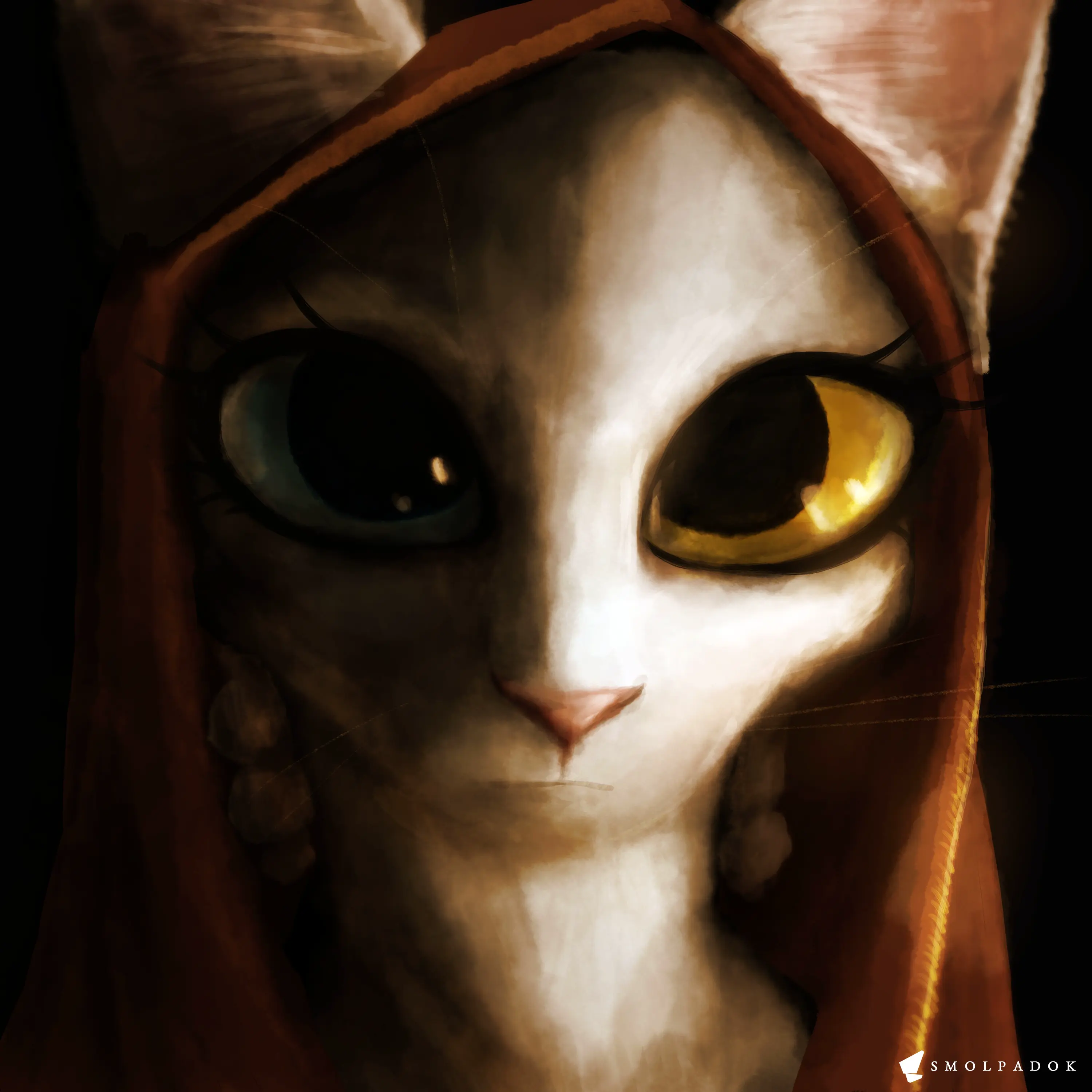 A bold profile icon of Van