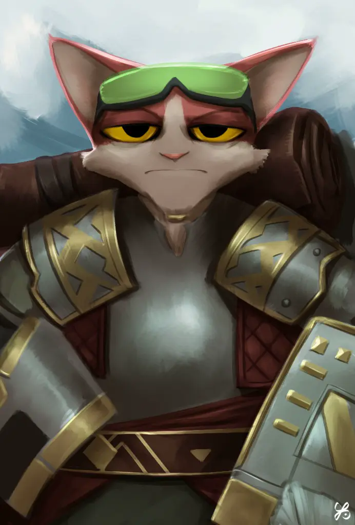 An artwork of Colt for a Pathfinder session