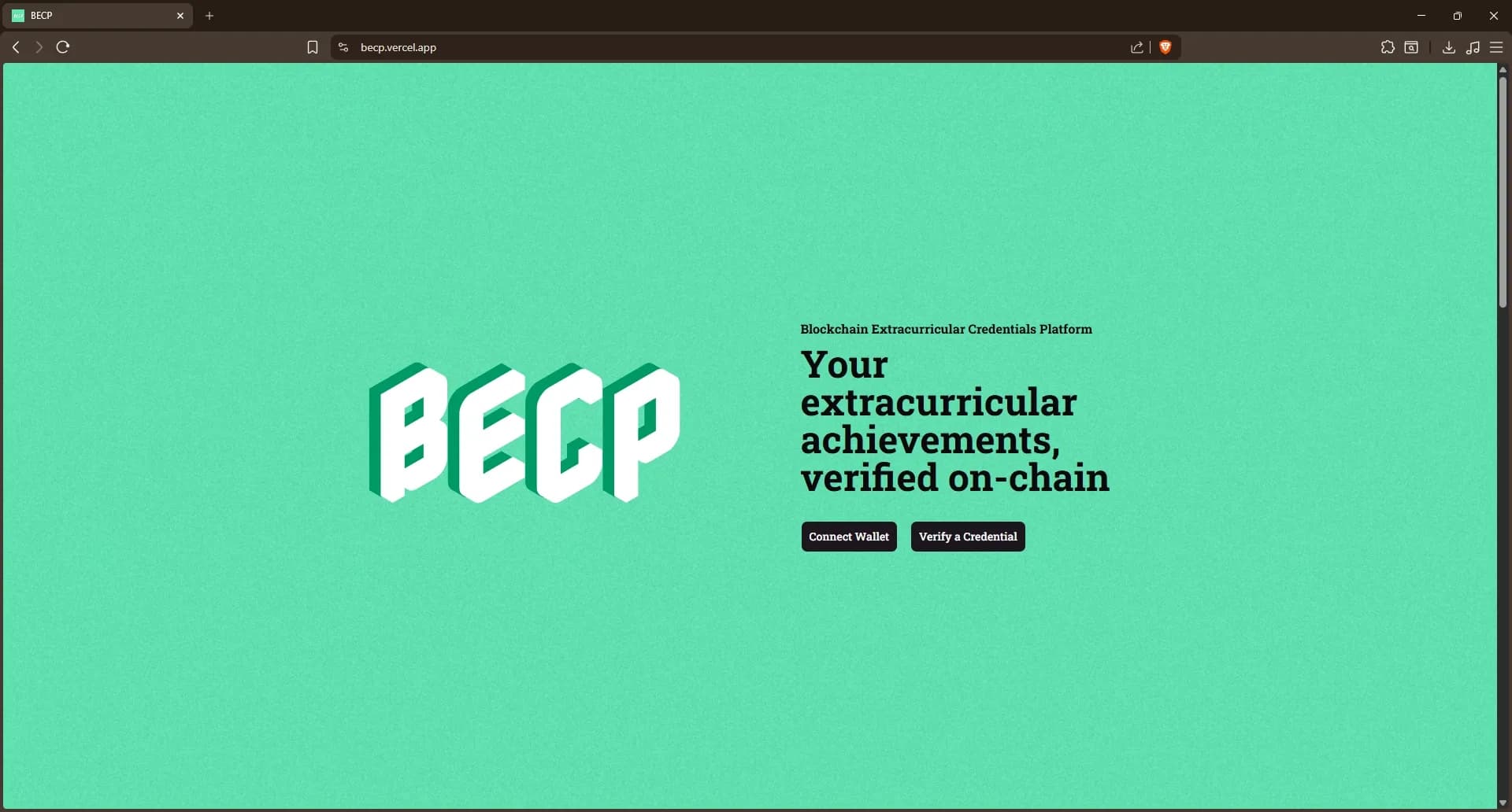 Final Year Project - Blockchain Extracurricular Credentials Platform - Image 2